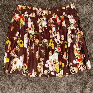 Princess by Vera Wang Fall Floral Mini Skirt